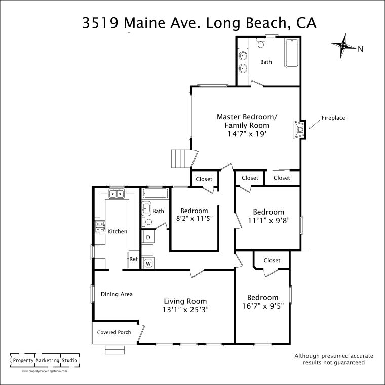 3519 Maine Ave, Long Beach (House Only)